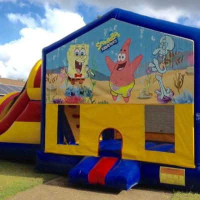 Spongebob Squarepants Large Banner Jumping Castle thumbnail 1