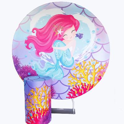 Mermaid Round Backdrop Package thumbnail 1