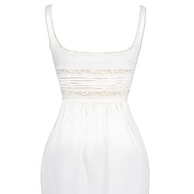 House of CB Illiana Real Silk Maxi Dress Ivory - Sizes XS, S thumbnail 6