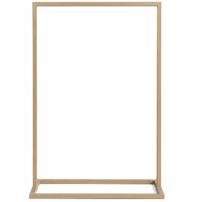 Backdrop - Oatmeal Welcome Sign Stand Hire
