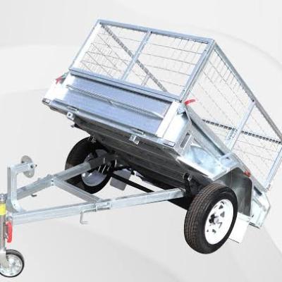 NEW** 7x4 Caged Tipper Trailer Hire - Easy pickup & return Parkwood - Gold Coast