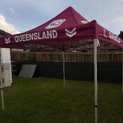 QLD Origin Gazebo 3m x 3m thumbnail 1