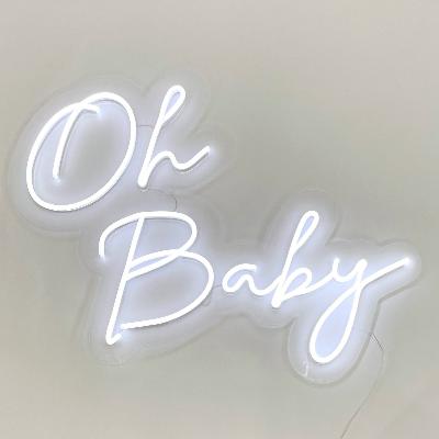 Oh Baby neon sign