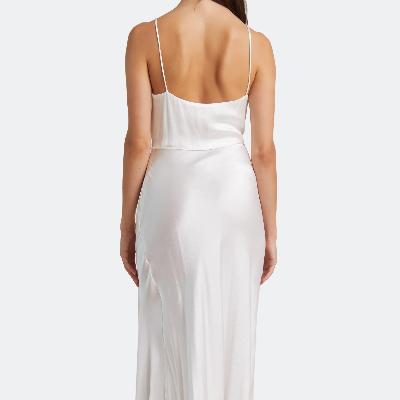 Bec & Bridge Moon Dance Midi Dress Ivory Size 8 thumbnail 4