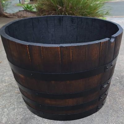 French Oak Half Wine Barrel Esky Drink Cooler Storage thumbnail 2