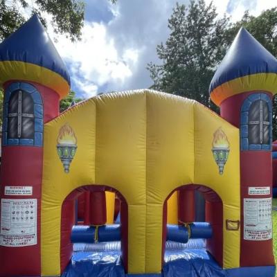 9m Camelot Inflatable Obstacle Course thumbnail 2