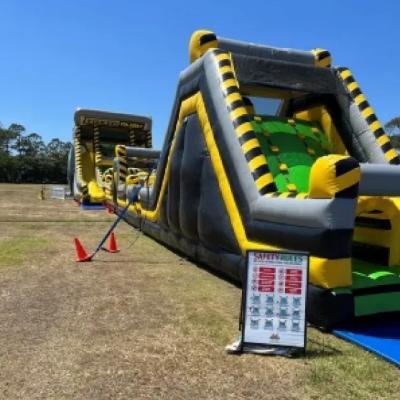 33m Nuclear Inflatable Rush Obstacle Challenge thumbnail 2