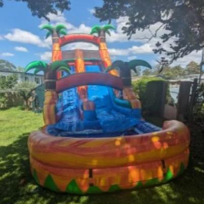 Tropical Hot Lava Waterslide thumbnail 3