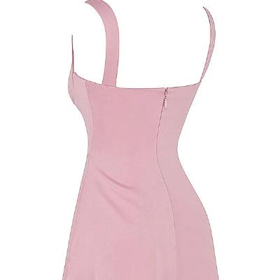 House of CB Kara Pink Quartz Mini Dress - Sizes S, M thumbnail 4