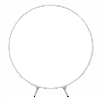 White Circle Frame Hire Do It Yourself (with imperfections) thumbnail 3