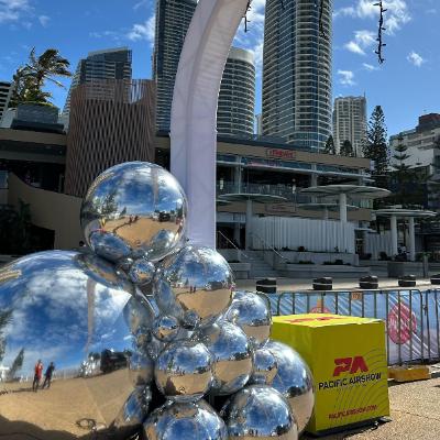 Silver Boo Balls Package (set of 10) thumbnail 2