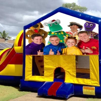 The Wiggles Large Banner Jumping Castle