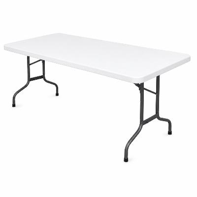 Table -  1.8m Plastic Rectangle Trestle Table