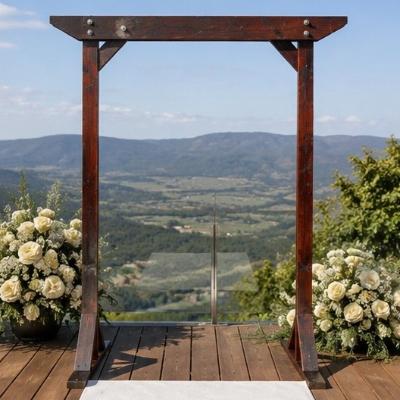 Timber Wedding Arbour For Hire thumbnail 4
