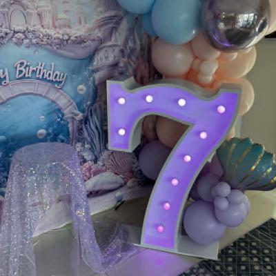 Kids Party Light Up Number thumbnail 4