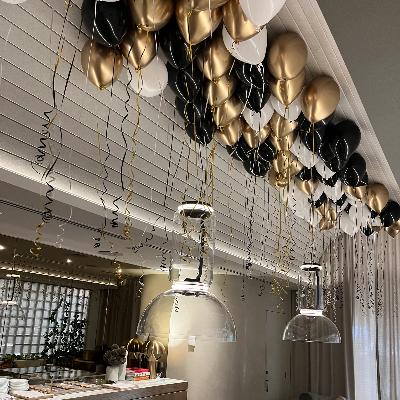 100 Helium Balloon Roof Installation Package