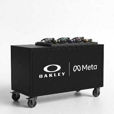 Custom Cart Hire (includes custom black colour & custom acrylic signage for front of cart)