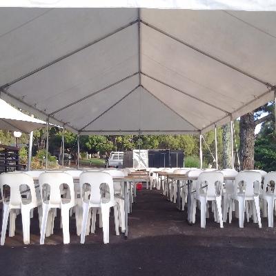 Pegged 3m x 12m Marquee thumbnail 2