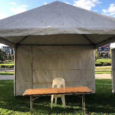 Weighted 3.5m x 3.5m Marquee thumbnail 2