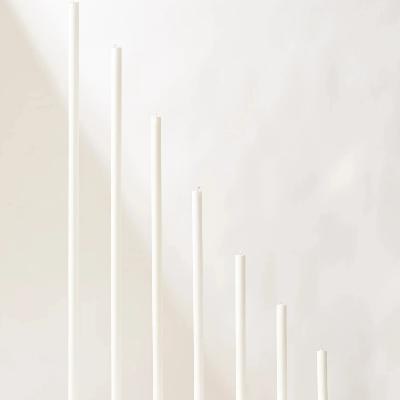 White Cathedral Candles - 60cm - PAIR