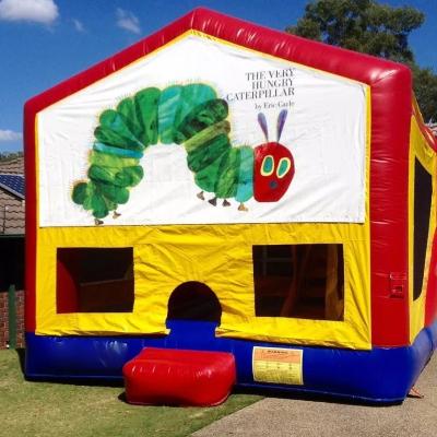 The Very Hungry Caterpillar Medium Banner Jumping Castle