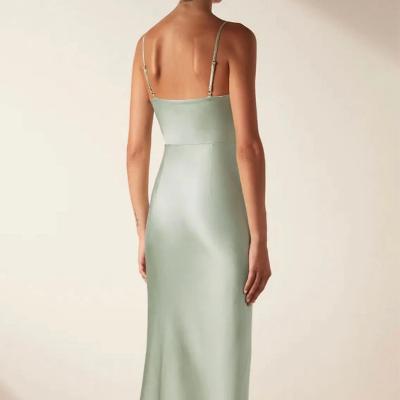 Shona Joy Felicity Lace Up Midi Dress - Green Size 6 thumbnail 3