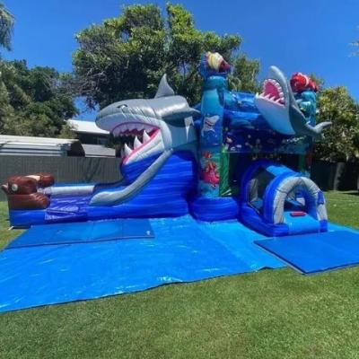 3D Shark Bite Combo Jumping Castle thumbnail 1
