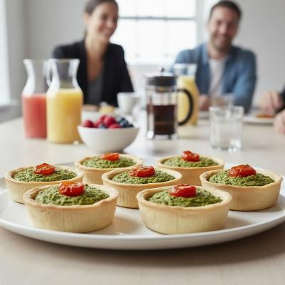 Vegan Pesto Tart (Gluten Free) –  Catering thumbnail 2