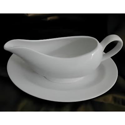 Gravy Boat & Oval Plate