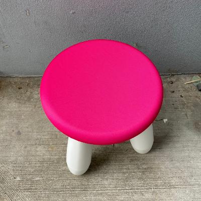 Hot Pink Stool thumbnail 1