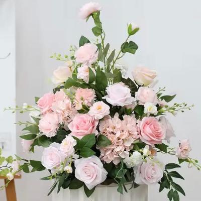Pinks/Whites Faux Floral - Plinth or Floor Arrangement thumbnail 2