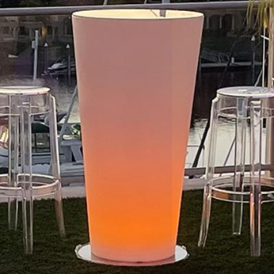 LED Ghost Bar Stool thumbnail 3