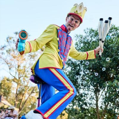 Mobile Kids Circus Theme Birthday Party - Mr Kaboodle - 1.5 Hours Sundays Only (Max 20 Children)