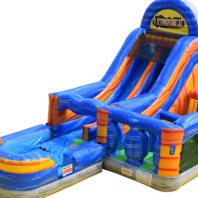 Extreme 2 Obstacle Double Slide Combo Inflatable