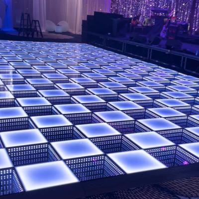 3D LED Glow Dance Floor - 3m x 3m