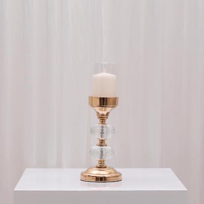 Ana Candlestick - Small/ Gold thumbnail 1