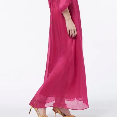 Manning & Cartell Lyrical Colours Maxi Dress Long Sleeve - Pink Size 12 thumbnail 4
