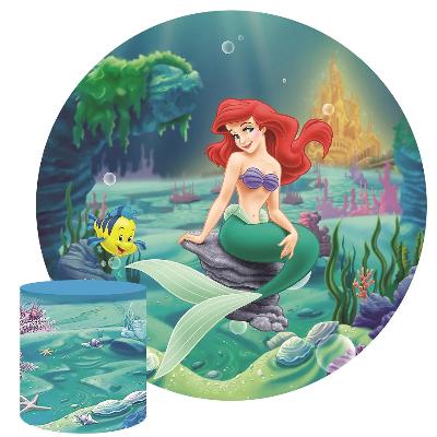 The Little Mermaid Round Backdrop package thumbnail 1