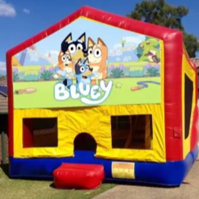 Bluey Medium Banner Jumping Castle