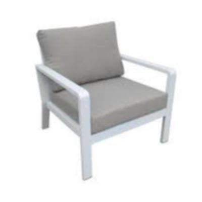 Armchair - Single - Solaris - White Frame - Cushion Type thumbnail 1