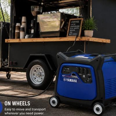 Hire Yamaha 6.3kVA (EF6300IS) thumbnail 3