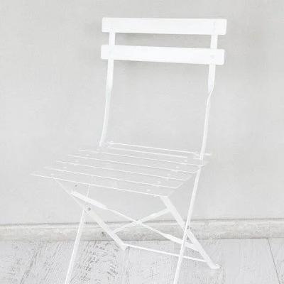White Bistro Chair thumbnail 2
