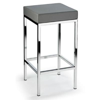 Stool - Padded Seat with Chrome Legs thumbnail 1