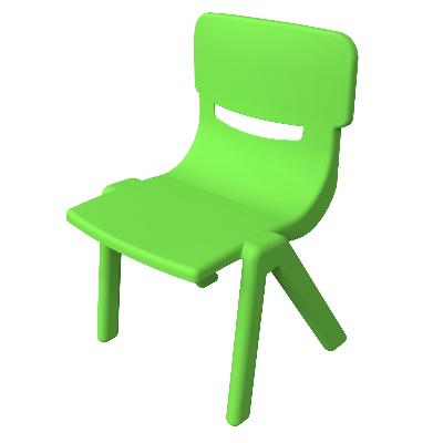 Kids Chair - Green