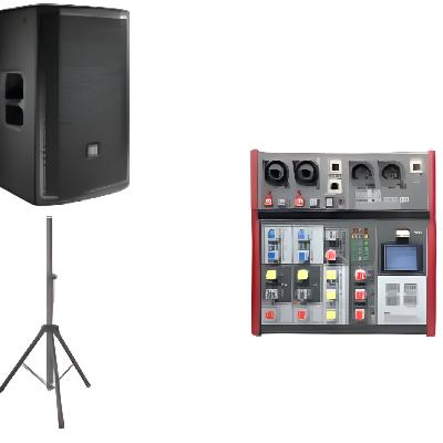 Powered Speaker Package - w/ Bluetooth Mixing Desk