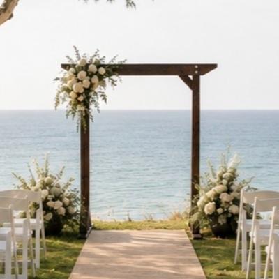 Timber Wedding Arbour For Hire thumbnail 6