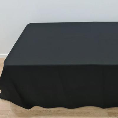 Black 4ft Table & Tablecloth 2