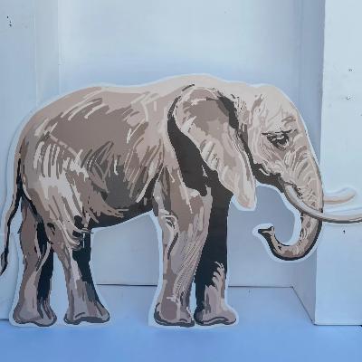 Elephant Cut Out