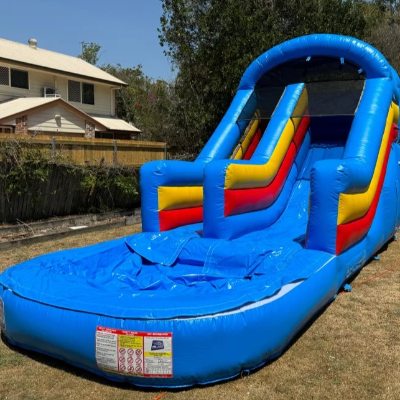Big Blue Water Slide thumbnail 2