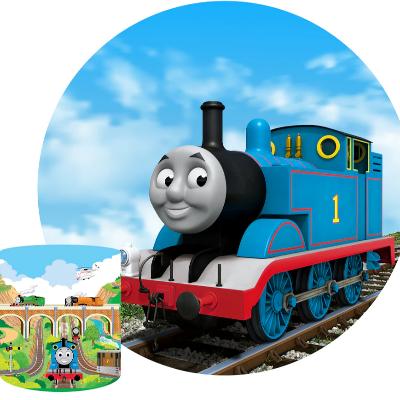 Thomas Tank Engine Round Backdrop